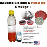 Caucho Silicona Moldes Mold 60 X250g Zamak Joyeria 