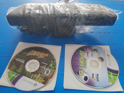 Kinect Xbox 360 Usado 2 Juegos De Regalo 