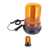 Torreta 90 Led Mica Ambar Montacargas Luz Giratoria Estrobo