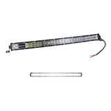 Faro Barra 60 Led Slim 20 Pulgadas Auxiliar Fija Y Estrobo