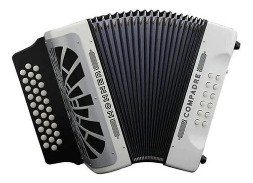 Hohner Compadre A48231 Acordeón Do 31 Boton 12 Bajos C/funda