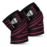 Gymreapers Knee Wraps (par) Con Correa Para Sentadillas, Lev