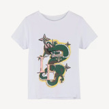 Remera Dragón Blanco 