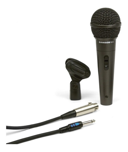 Microfono Dinamico Profesional Samson R31s +cable +pipeta
