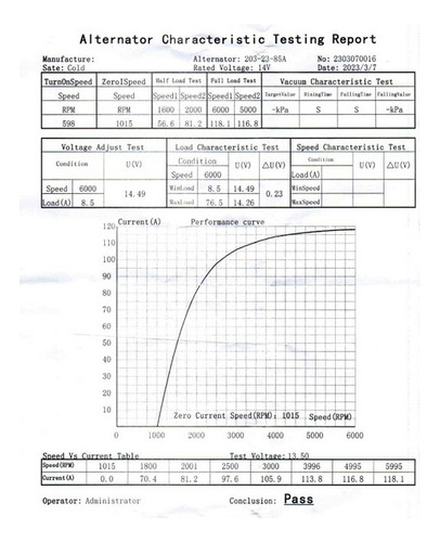 Alternador Chevrolet Optra Limited Densing Advance / Aveo 2p Foto 6