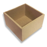 12 Cajas Sin Tapa 10x10x06 - Madera Mdf