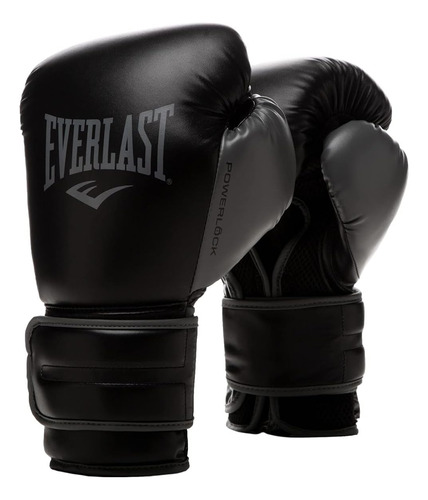 Guantes De Boxeo Everlast 12 Oz Gris Oscuro