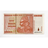Zimbabwe 50 Billones De Dolares 2008