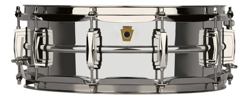 Caixa De Bateria Ludwig De Chrome Over Brass 14x5