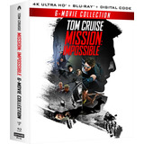 Missão Impossível Coleção 6 Filmes 4k + Blu-ray Dublado/leg