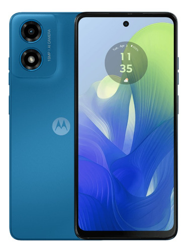 Celular Motorola G04 4gb Ram / 64 Gb Verde Azul Satinado