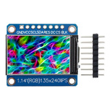 Display Ips 1.14 Color 135x240 Spi Serial St7789 Arduino Hob