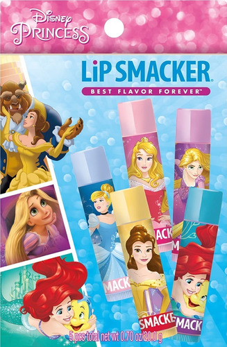 Labiales Paquete Lip Smacker Bálsamo Labial Disney Storybook