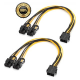 Pack X 2 Cables Splitter 8 Pin A 2x Pcie 8 Pin (6+2) Minería