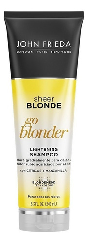  Pack 2 John Frieda Shampoo Go Blonder Lightening