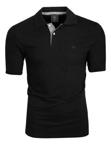 Camisa Social Masculina Ogochi Gola Polo Slim Premium Oferta