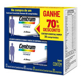 Kit Centrum Homem Original  60 + 30 Comprimidos