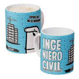 Taza Flork Personalizada  - Ingeniero Civil