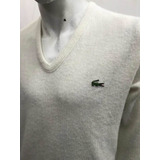 Sweater Izod Lacoste Cuello V Retro Vintage Talle Small Usa