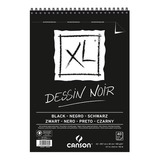 Block Arte Canson Xl Dessin Noir 150g Negro A3 29.7x42cm 40h