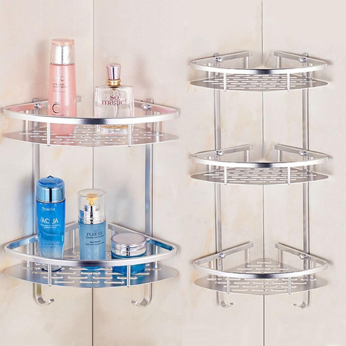 Estante Ducha Triangular Organizador Almacenamiento Baño