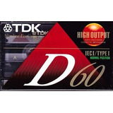 Tdk D60 60-minute Cassettes: 5-pack