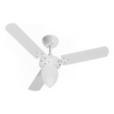 Ventilador De Teto Tron Pera New 3 Pás Branco Casa Apartamen Diâmetro 980 Mm Frequência 60 Material Das Pás Mdf 127v