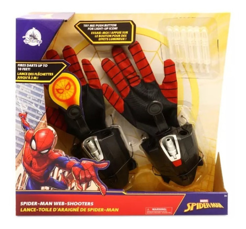 Set Lanzador Telaraña Spider-man Hombre Araña, Disney Store