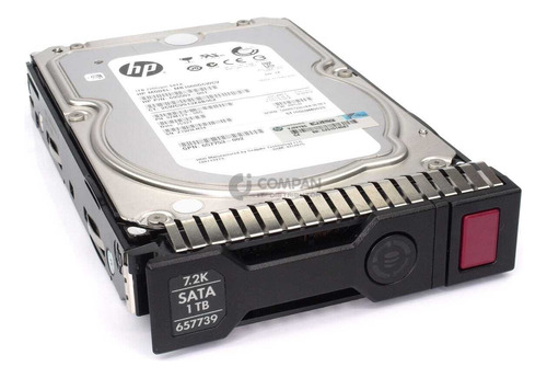 Disco Duro Hp 657750-b21 G8 G9 1-tb 6g 7.2k 3.5 Sata