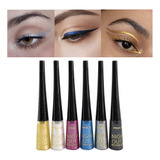 Combo X6 Delineador Ojos Color Glitter Night Out Pink 21 