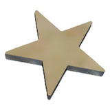 Figuras Estrella 3cm Mdf Fibrofácil Esp 3mm X100 Un