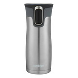 Copo Termico C/ Tampa West Loop 473 Ml Contigo  Inox