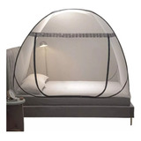 Carpa De Mosquitera Plegable Con Fondo Para Cama Individual