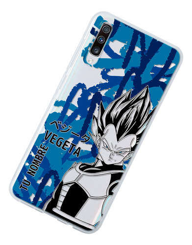 Funda Para Galaxy Dragon Ball Z Vegeta Super Saiyan Nombre