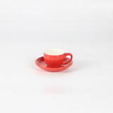 Taza Y Plato De Colores Pocillo Espresso 80 Ml Linea Oslo