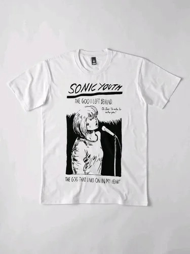 Camiseta Sonic Youth Poliéster