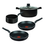 Batería De Cocina 5 Pz Antiadherente Vital Tefal T-fal