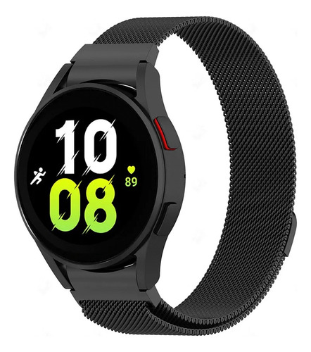 Pulseira Metal Aço P/ Galaxy Watch4 Watch5 5 Pro 40/44/45mm