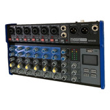 Consola Mixer Moon Mse8 Bluetooth Interfase