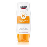 Eucerin Protect Solar Crema-gel Alergias Solares Fpf50 150ml