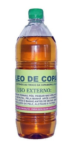 Óleo De Copaíba Puro Da Amazônia 1 Litro 100% Orgânico