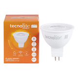 Foco Inteligente Led 5w Gx5.3 Atenuable Tecnolite