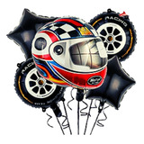 Combo Globos De Carrera Casco, Moto, Racing Kit N°3