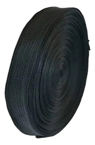 Cinta Polipropileno Negro 38 Mm Para Mochilas Correa 100mtrs
