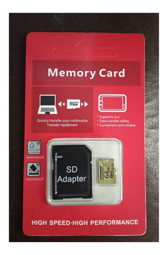 Micro Sd 64gb Pack 2 Unidades