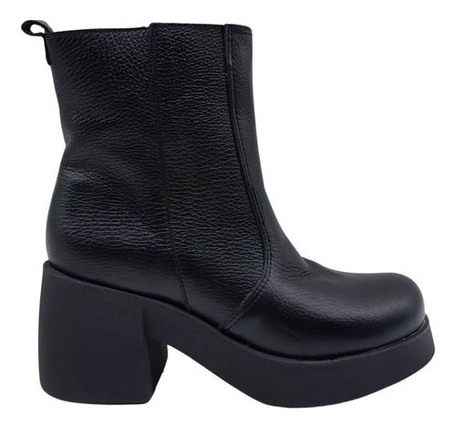 Botas Zapatos Borcego Cuero Vacuno Mujer Savage Bor-363