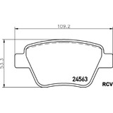 Balatas Disco  Trasera Para Seat Leon Fr  2014