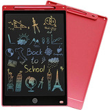 Tablet Mágico Digital Infantil Tela Colorida 8 Polegadas Cor Vermelha