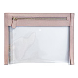 Cosmetiquera Transparente Tipo Pouch Liviana Living