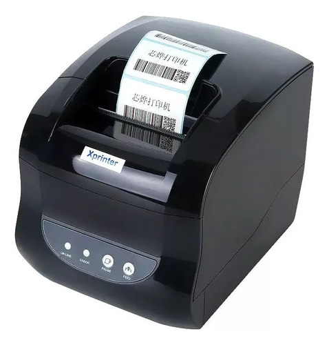 Impresora Térmica De Etiquetas Xprinter Xp-365b De 80 Mm